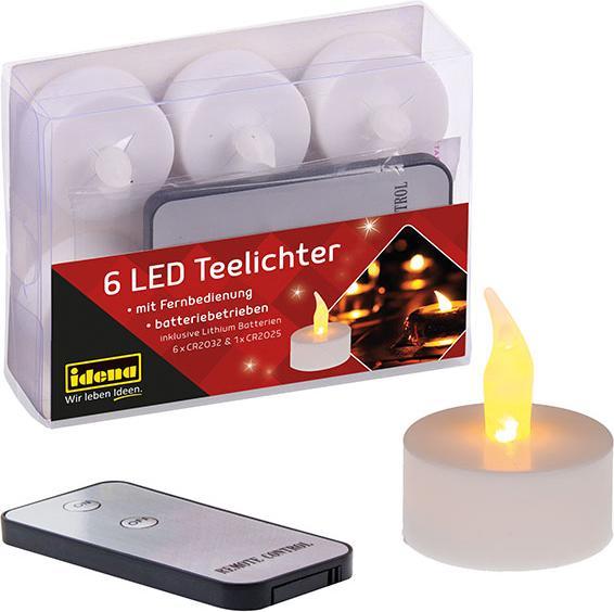 Actual product image Idena LED tea lights (6 x)