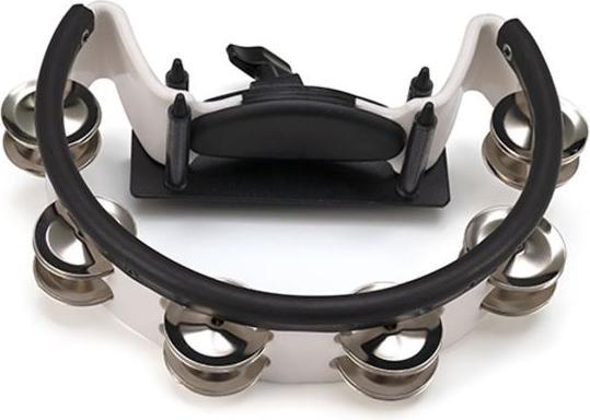 Actual product image Pearl PTM-10SHX Tambourine with holder with drumsticks (Timbrel)