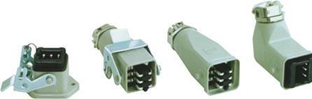 Actual product image Harting 09 70 006 2813 Fjederindsats Han® Staf 6 Skruer 1 stk