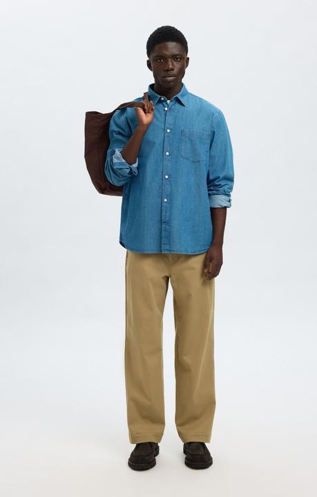 Immagine prodotto Selected Homme Slhregcarlo Denim Ls Shirt Noos (S)