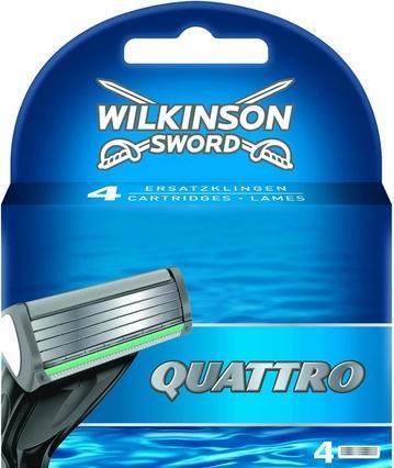 Wilkinson Quatro, Rasierklingen, 4 Stücke (4 x)