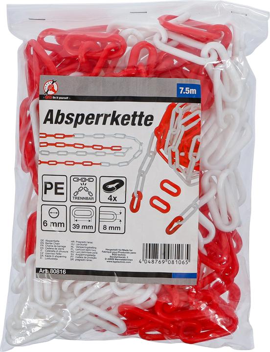 Actual product image BGS Absperrkette (7.50 m)