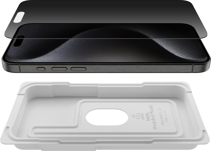 Actual product image Belkin ScreenForce Pro TemperedGlass a (1 Piece, Apple iPhone 15 Pro Max)