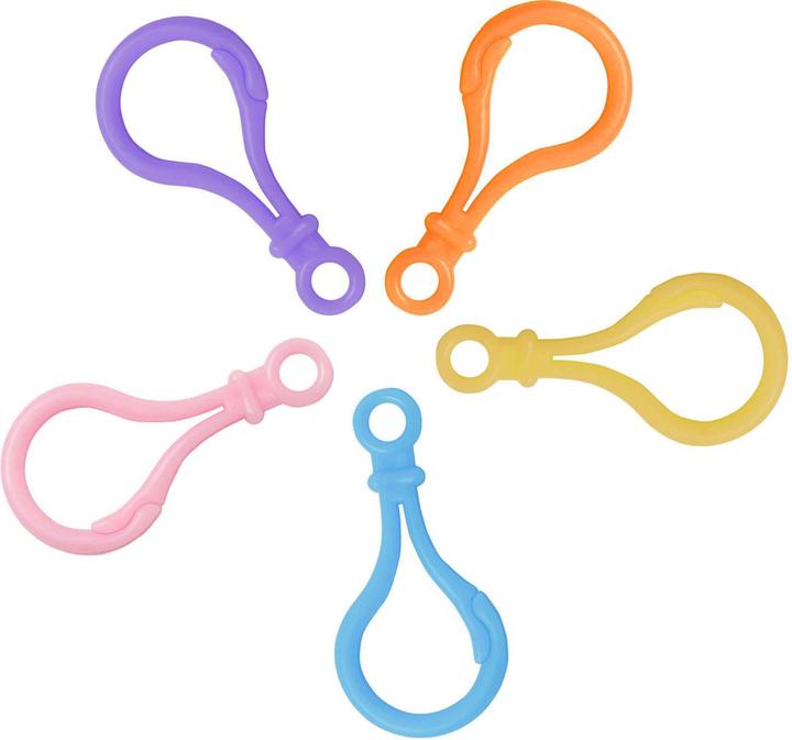 Colorations Färbungen - Super Loom Schlüsselanhänger-Clips