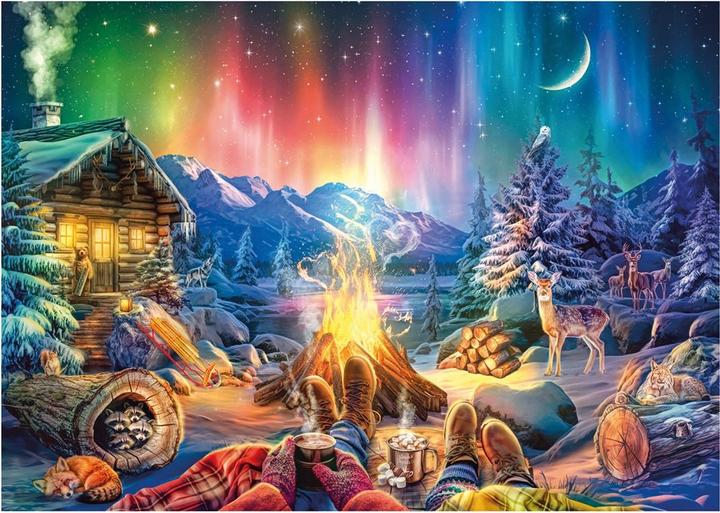 Actual product image Schmidt Spiele Campfire romance under a starry sky 1000 pieces (1000 pieces)