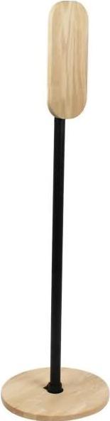 Actual product image Update Displays Disinfectant dispenser Vintage NoTouch oak wood/metal black
