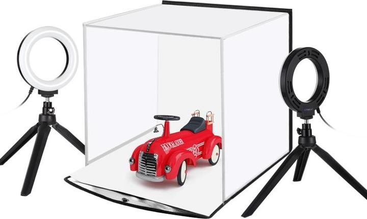 Actual product image Puluz Photo Studio Box 30m with 2x Ring Light (Ring light)
