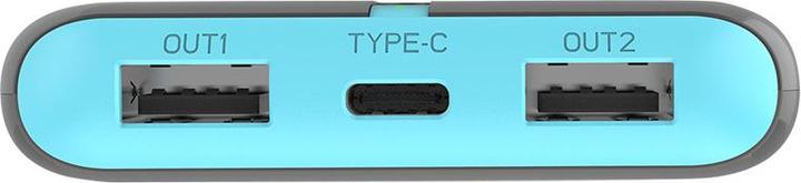 Produktbild Tracer 47514 EnerGo 10000mAh Power Bank grau/blau (10000 mAh)