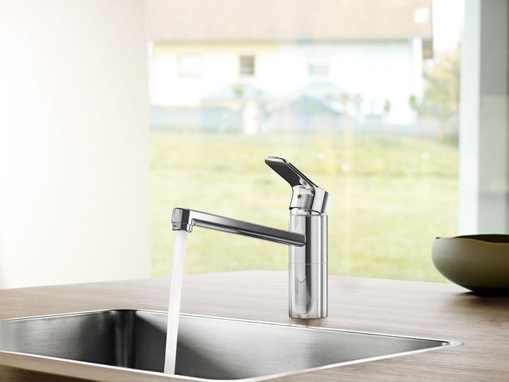 Produktbild Hansa Basic Einhebel-Küchenmischer schwenkbar 1jet