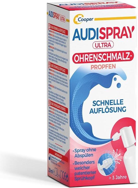 Image du produit Audispray Ultra Bouchons de cérumen