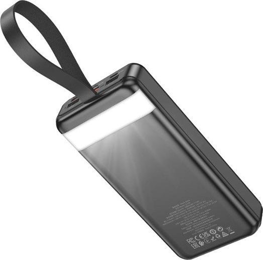 Actual product image Hoco J123B Powerbank 30 000 mAh Schwarz (30000 mAh)