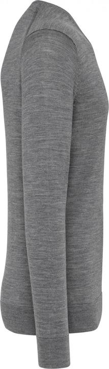 Actual product image Kariban Merino v-neck sweater (M)