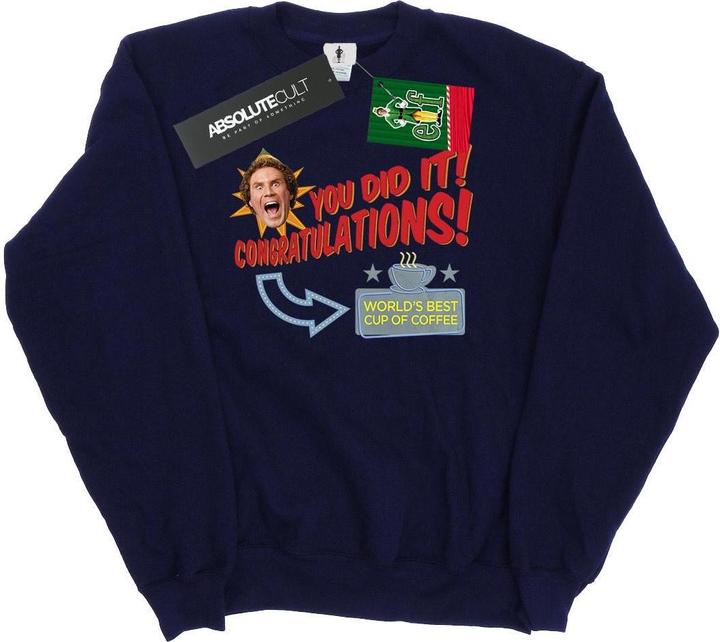 Elf World's Best Coffee Sweatshirt (3XL)