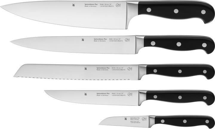 WMF Messerset Küchenmesser 5tlg Spitzenklasse Plus Made in Germany Performance Cut (20 cm)