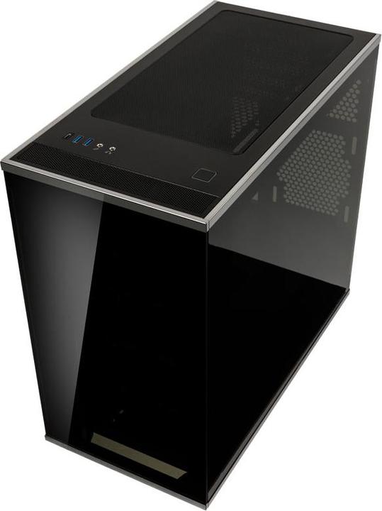 Produktbild Silverstone SST-LD01B Lucid Micro ATX Tower, TG (Mini-ITX, Mini-DTX)