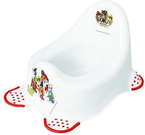 keeeper Pot pour bébé kids adam "Paw Patrol", blanc avec impression avec pieds caoutchoutés, Material : PP