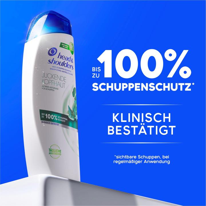 Produktbild Head & Shoulders Anti-Schuppen Shampoo bei juckender Kopfhaut (300 ml, Flüssiges Shampoo)