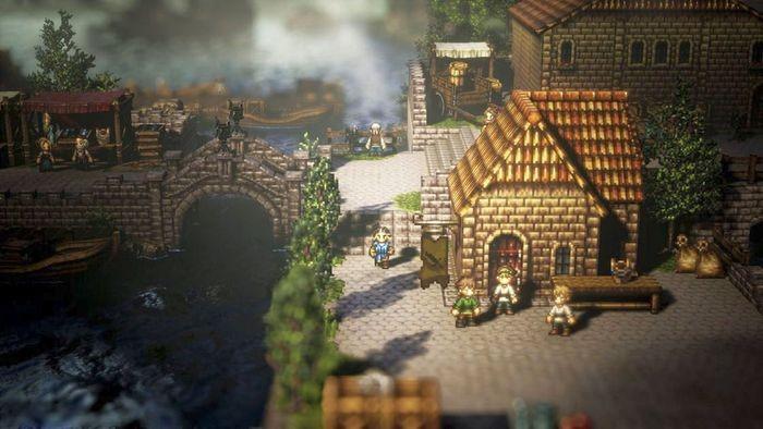 Actual product image Square Enix Octopathic Traveler (Switch, DE)