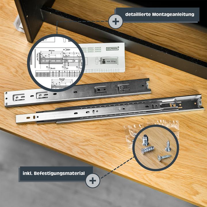 Actual product image Helpmate Kugelvollauszug
