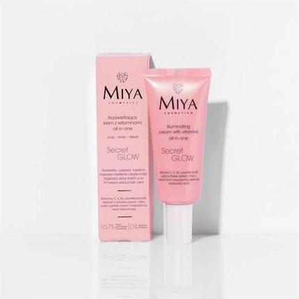 Produktbild Miya Cosmetics Miya - Secret Glow Illuminating Cream From Vitamins Eyes Face DÃ©colletage 30Ml (30 ml, Tag)