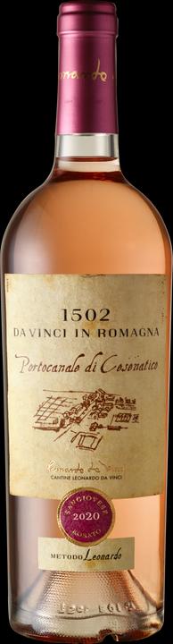 Immagine prodotto Leonardo da Vinci Rosato Rubicone IGT Portocanale di Cesenatico (1 x 75 cl, 2022)