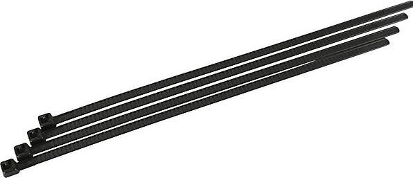 Image du produit kaiserkraft Serre-câbles réutilisables, lot de 25, L x l 196 x 4,8 mm, noir, à partir de 4 (Serre-câbles en plastique, 196 mm, 25 pcs)