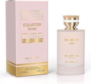 Actual product image Milestone Perfumes Equator Rose Long Lasting Fragrance Eau De Parfum 100ml (Eau de parfum, 100 ml)