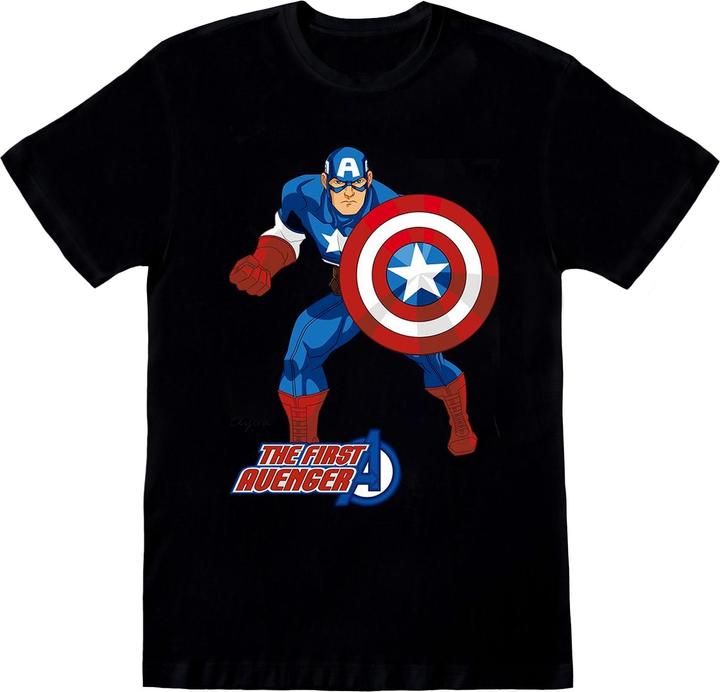 Immagine prodotto Captain America The First Avenger Maglietta Ragazzi (128)