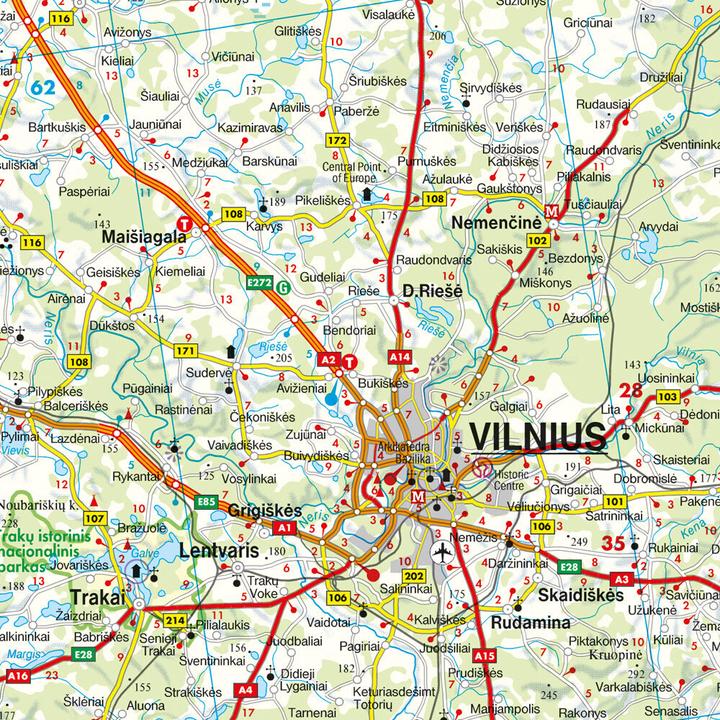 Produktbild Baltische Staaten 400000