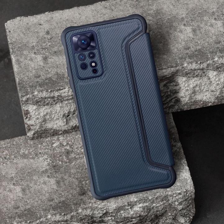 Actual product image OEM Book case RAZOR Book for XIAOMI Redmi Note 13 Pro Plus 5G blue (Xiaomi Redmi Note 13 Pro 5G)