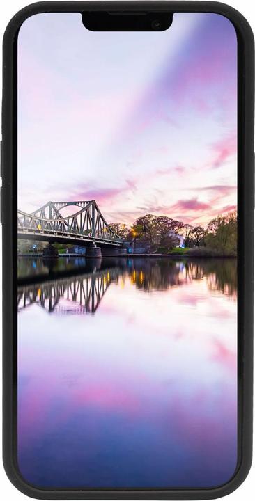 Actual product image JT Berlin Steglitz Suitable for mobile phone model: iPhone 14, Black (Apple iPhone 14)