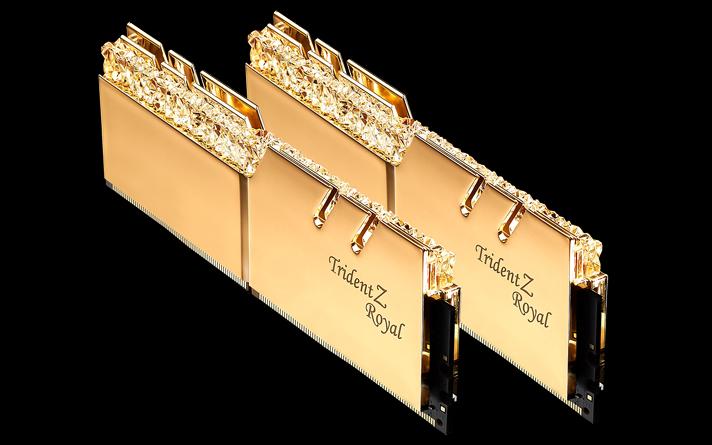 Image du produit G.Skill Trident Z Royal (2 x 8GB, 4600 MHz, RAM DDR4, DIMM)