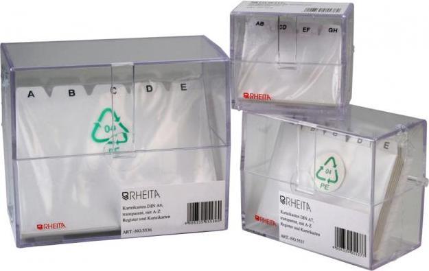 Produktbild Rheita Karteikasten (A6)