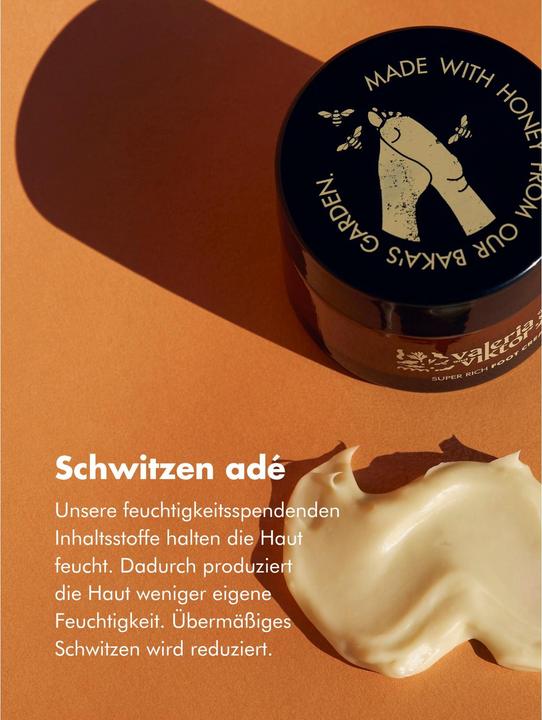 Image du produit Valeria and Viktor Fusscreme Super Rich Honig 50 ml (50 ml)