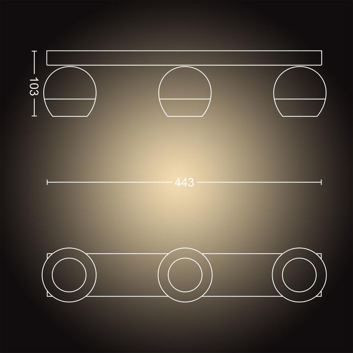 Image du produit Philips Hue Buckram BT de base (1050 lm, GU10)