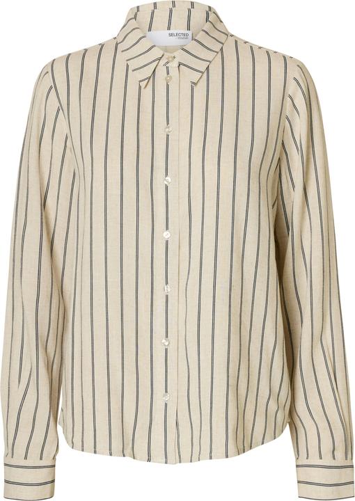 Actual product image Selected Femme Streifen Langarmhemd (42)