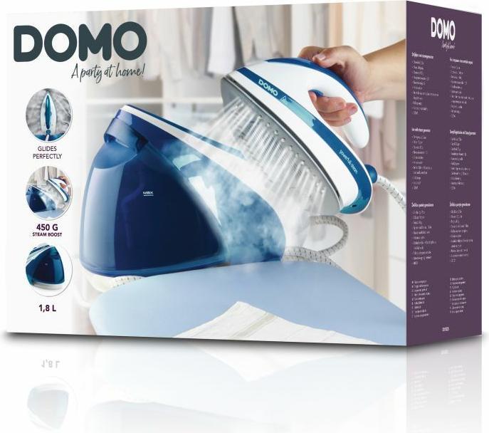 Actual product image Domo IRON 3000W W/STEAM GENERATOR/DO1022S (3000 W, 450 g/min)