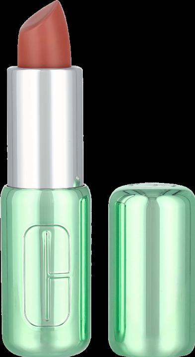 Actual product image Clinique Pop Longwear Lipstick Honey Pop - Satin 3.9g (Honey Pop)