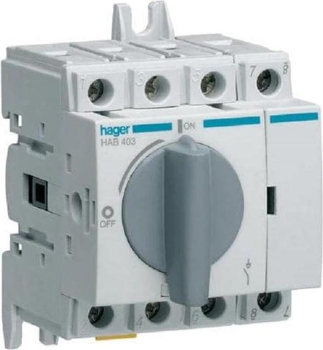 Hager Interrupteur-sectionneur 4L 32A