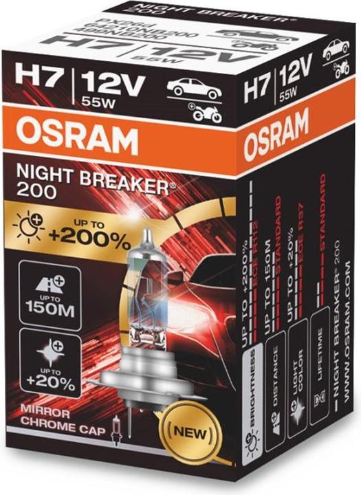 Image du produit Osram Disjoncteur de nuit 200 (H7)