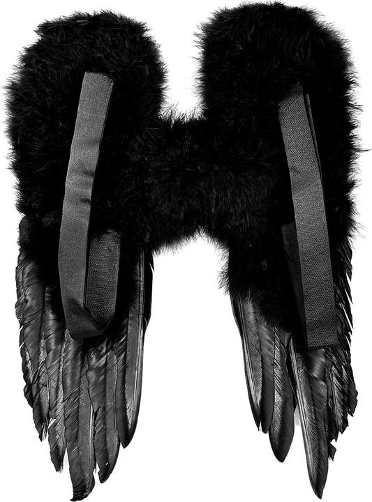 Produktbild Metamorph Kleine Kostüm Feder Flügel schwarz - für Fasching