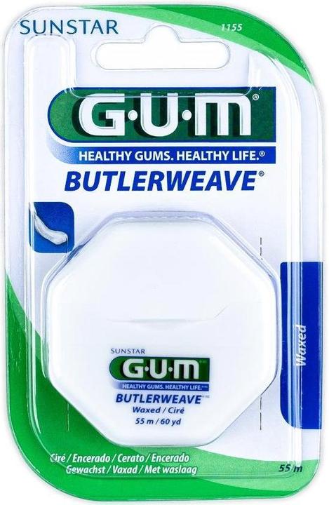 Produktbild GUM SUNSTAR WEAVE Zahnseide 55m waxed (50 m)