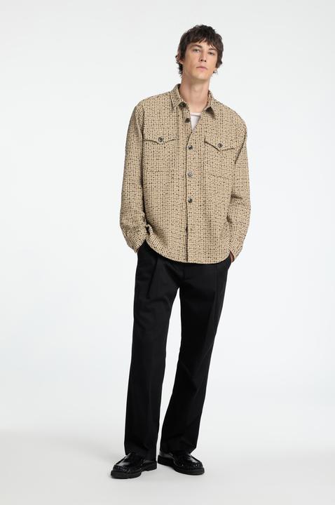 Actual product image Selected Homme Boxy fit bouclé overshirt (XL)