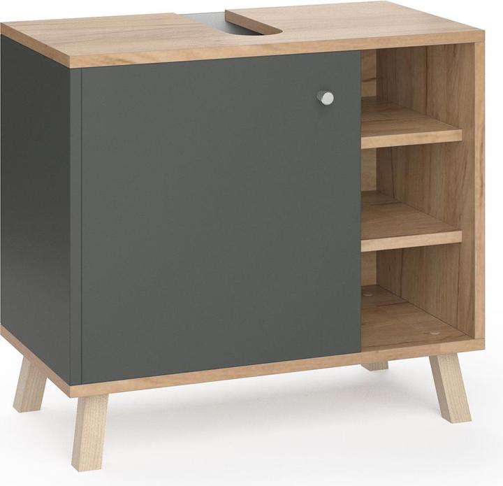 Charcoal, Gold power oak