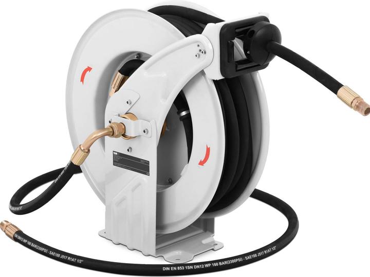 Actual product image MSW Hochdruck-Schlauchtrommel Hochdruckreiniger Automatik Schlauch Aufroller 15M 160