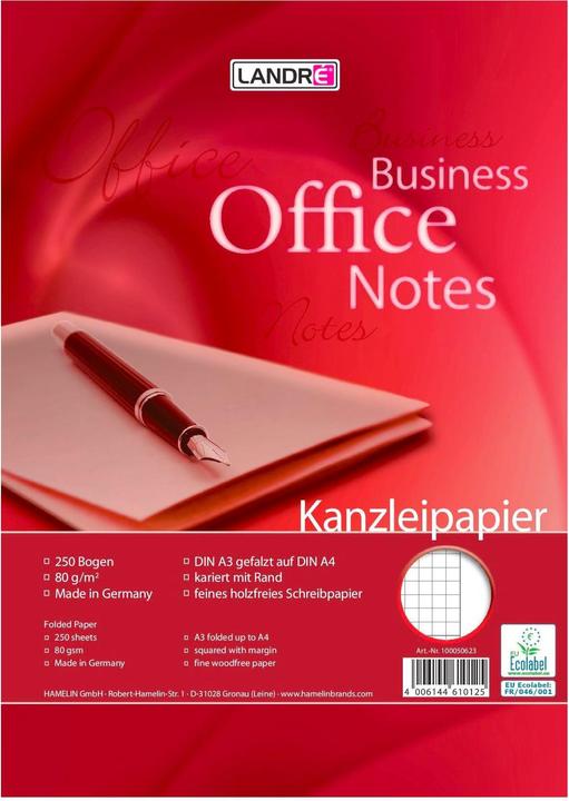 Immagine prodotto Landré Carta da ufficio Office A3/A4 (80 g/m², A4)