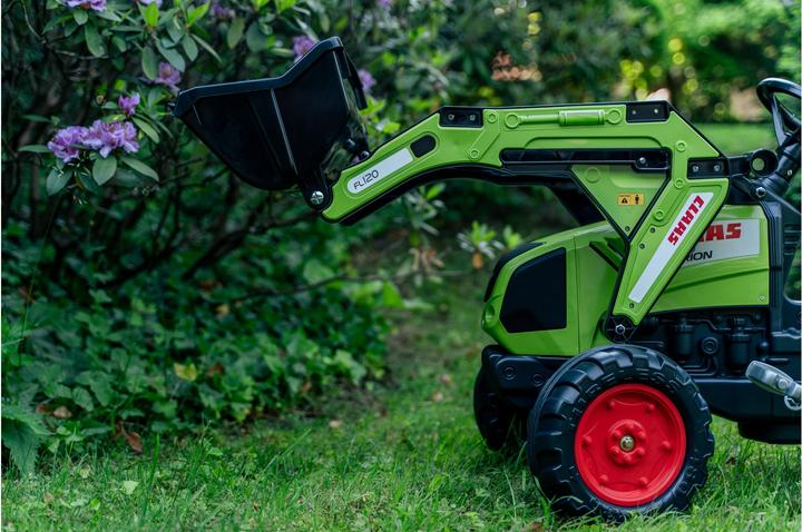 Actual product image Falk Toys Claas tractor + XL trailer