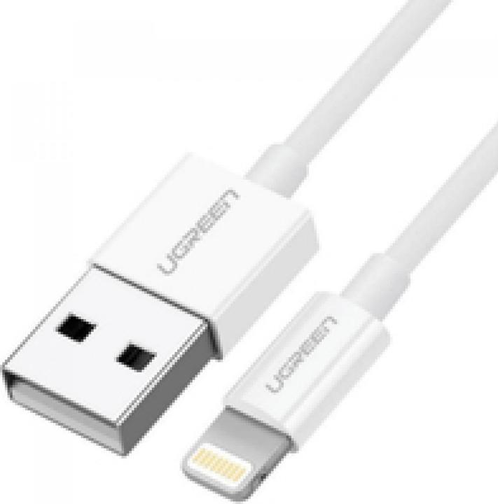 Produktbild Ugreen Lightning zu USB-A 2.0 Kabel (2 m, USB 2.0, 5 W)