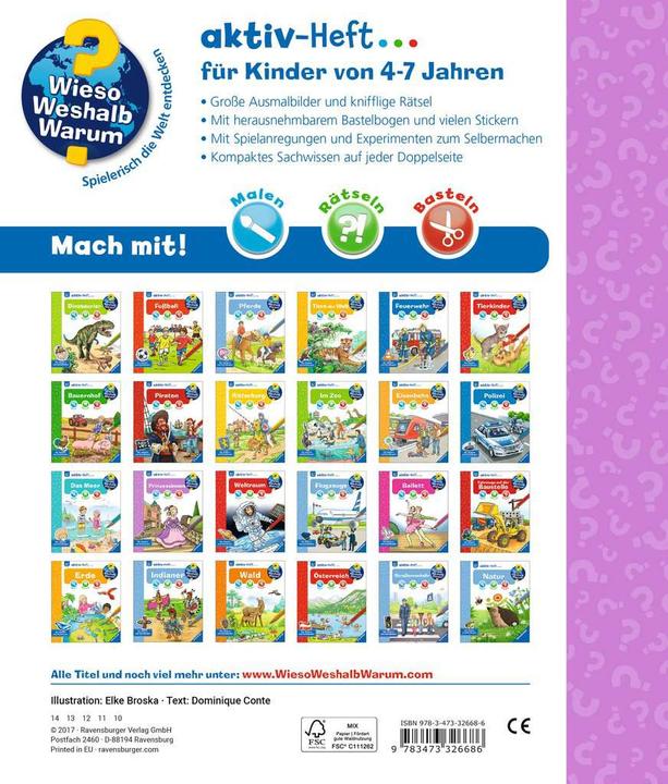 Produktbild Ravensburger Prinzessinnen (Deutsch, Dominique Conte, 2017)