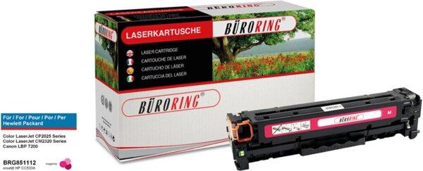 Büroring Toner Cartridge, ersetzt HP CC533A, ca. 2.800 Seiten, magenta